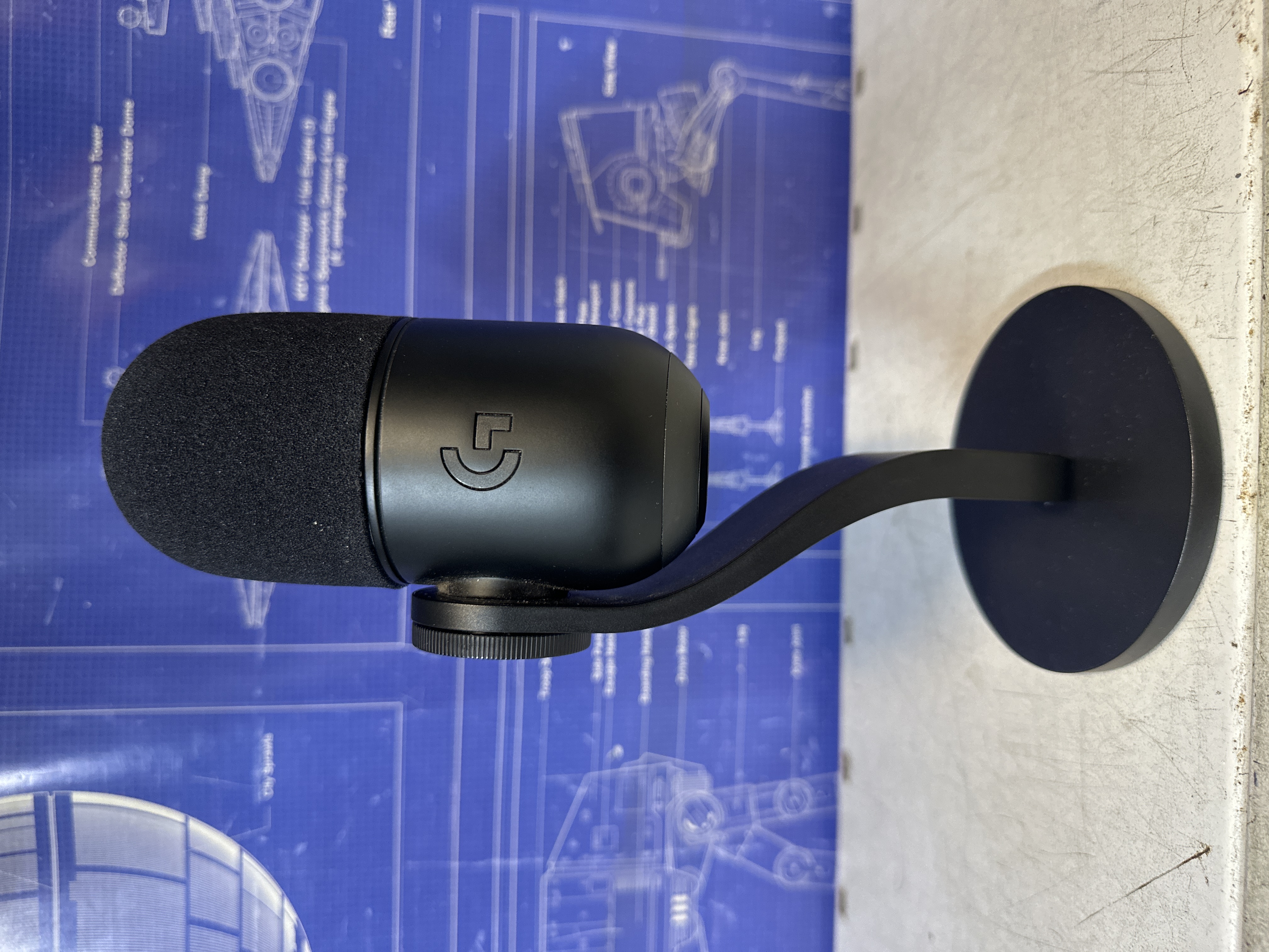 Micro USB Logitech Yeti GX avec support de bureau