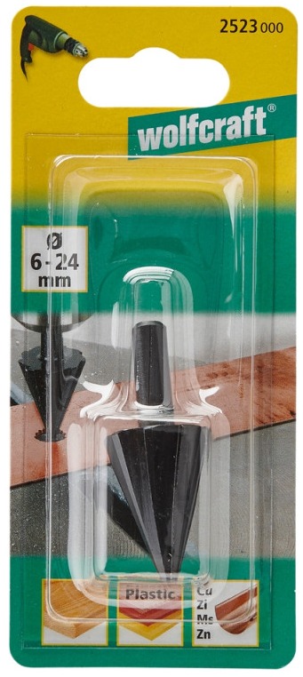 Fraise d'ébavurage WOLFCRAFT 2523000 Ø 6-24 mm