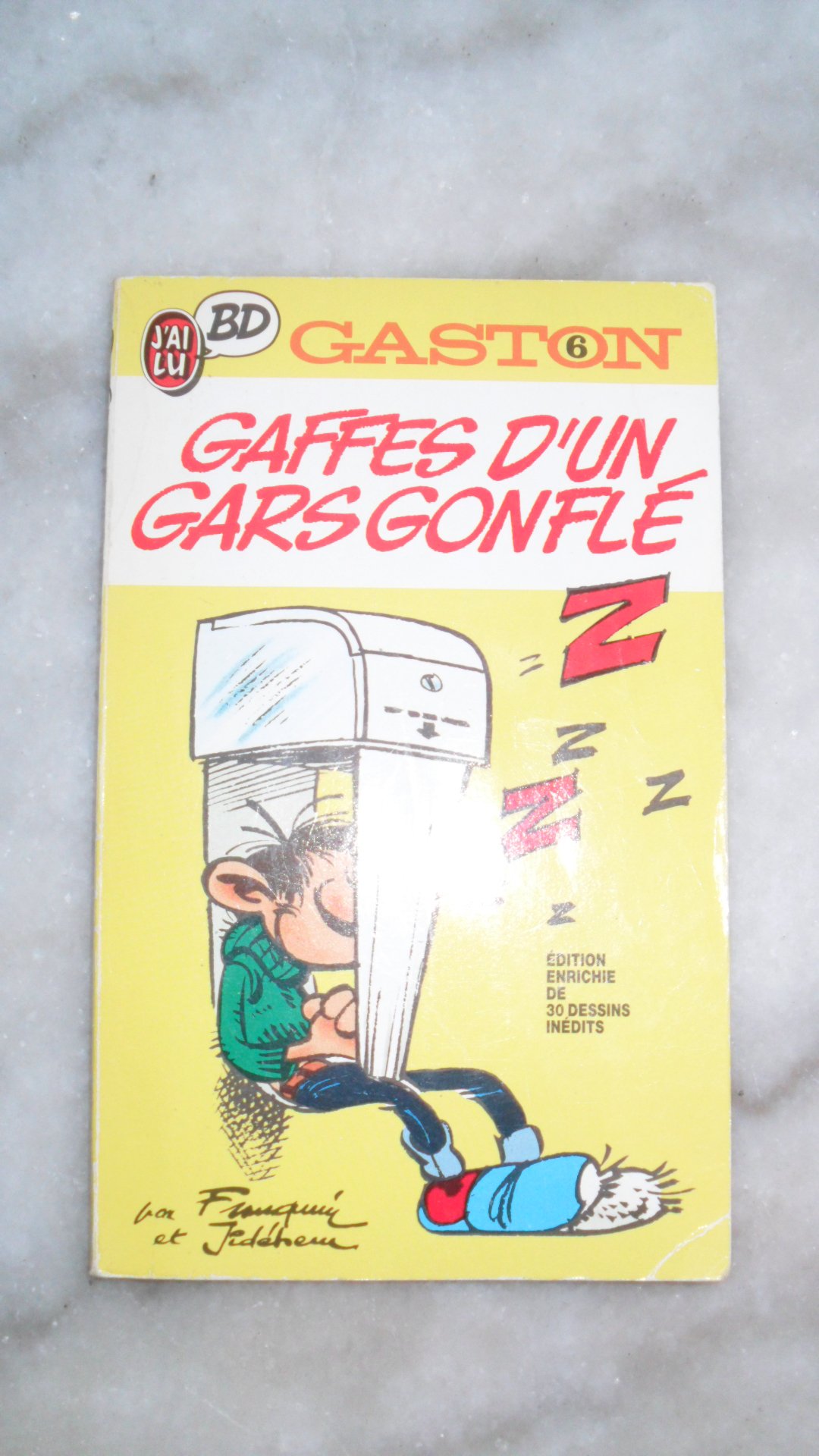 Gaston N°3 . Gare Aux Gaffes D'un Gars Gonfle