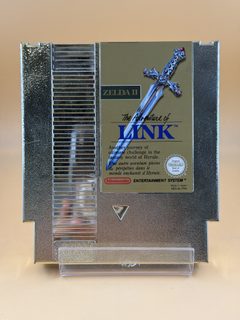 Zelda II The Adventure of Link sur Nintendo NES - cartouche française