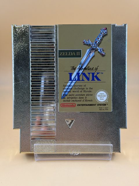 Zelda II The Adventure of Link sur Nintendo NES - cartouche française