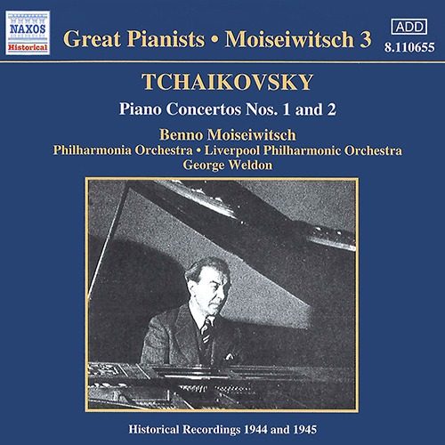 CD Tchaïkovski Concertos pour piano 1 & 2 Benno Moiseiwitsch