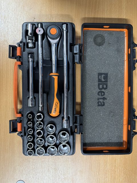 Coffret cliquet Beta 1/2 avec douilles