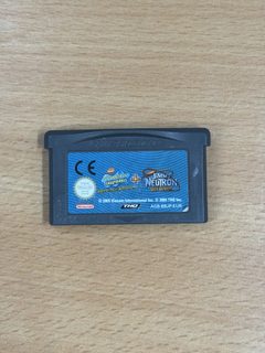 Jeu Game Boy Advance Bob l'éponge + Jimmy Neutron