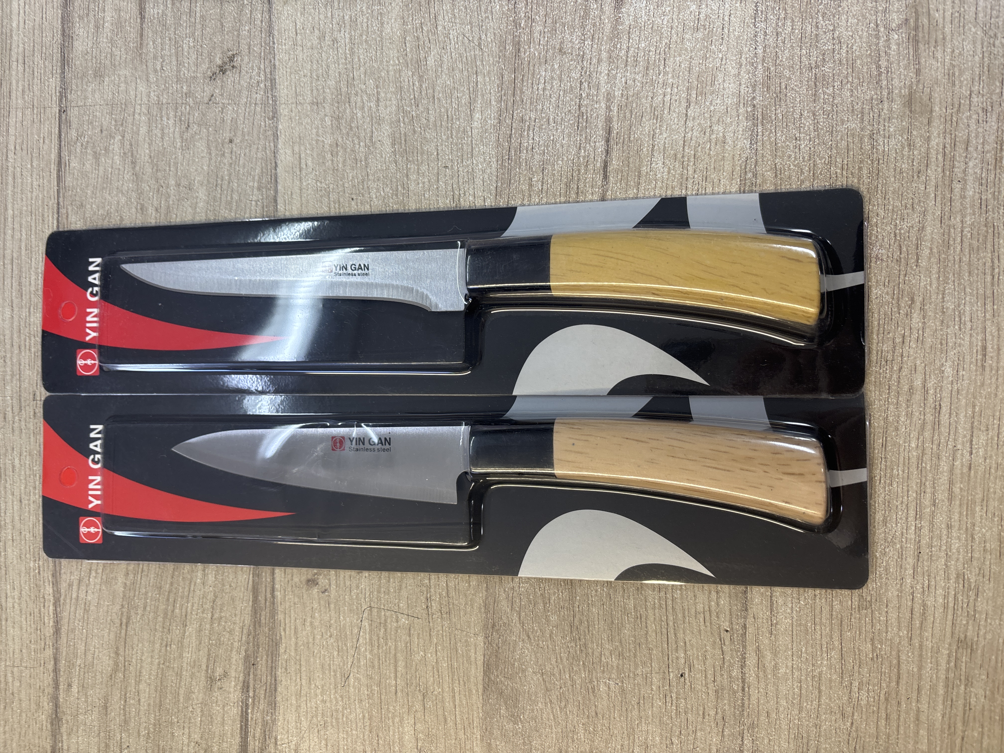 Lot de 2 couteaux de cuisine YIN GAN