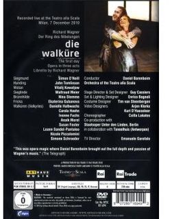 Richard Wagner Die Walküre Teatro alla Scala 2010 DVD