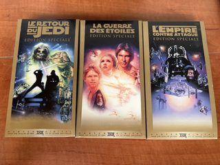 Coffret VHS La Trilogie Star Wars Édition spéciale version française