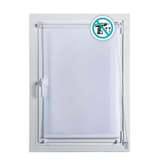 Store enrouleur STORPLANET Clip&Fix blanc 150 x 180 cm