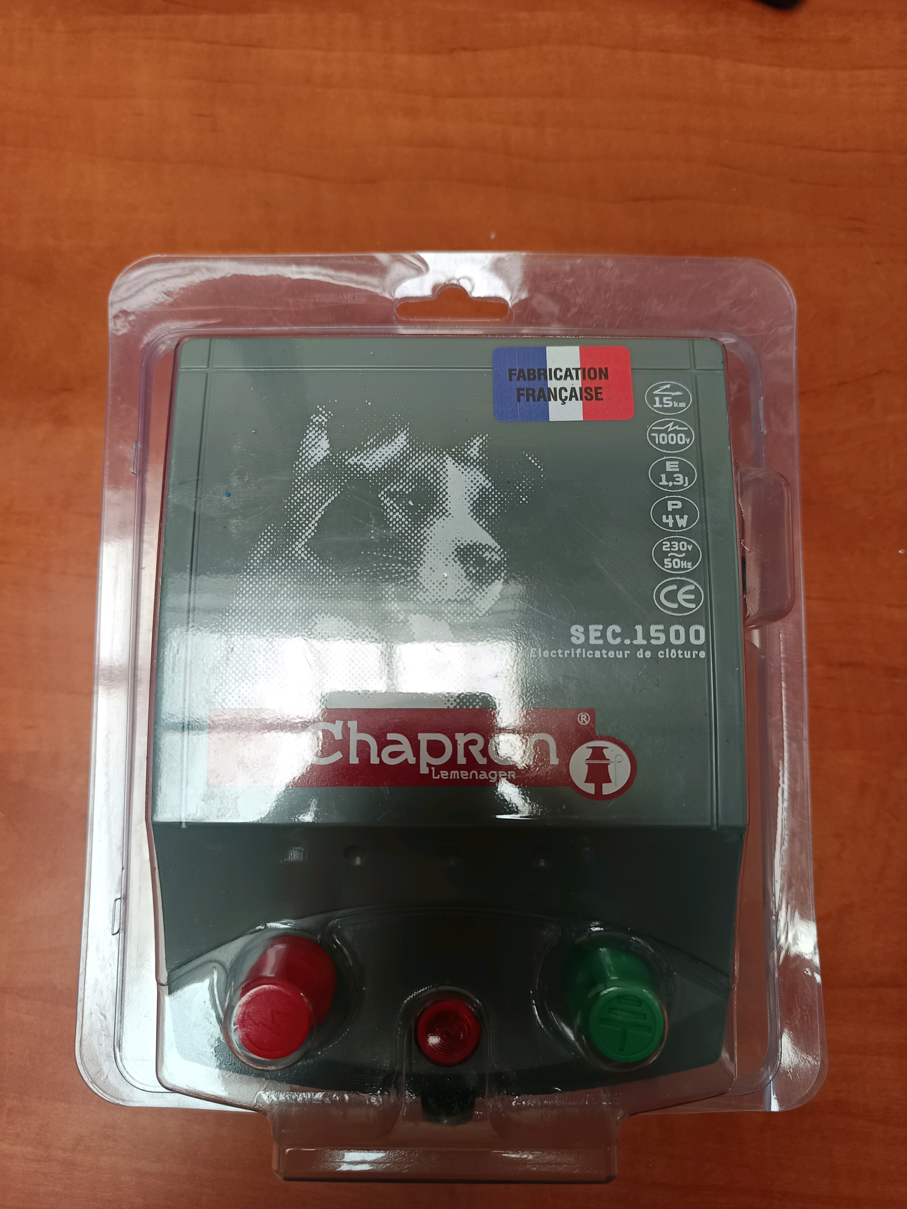 Chapron SEC.1500 électrificateur de clôture