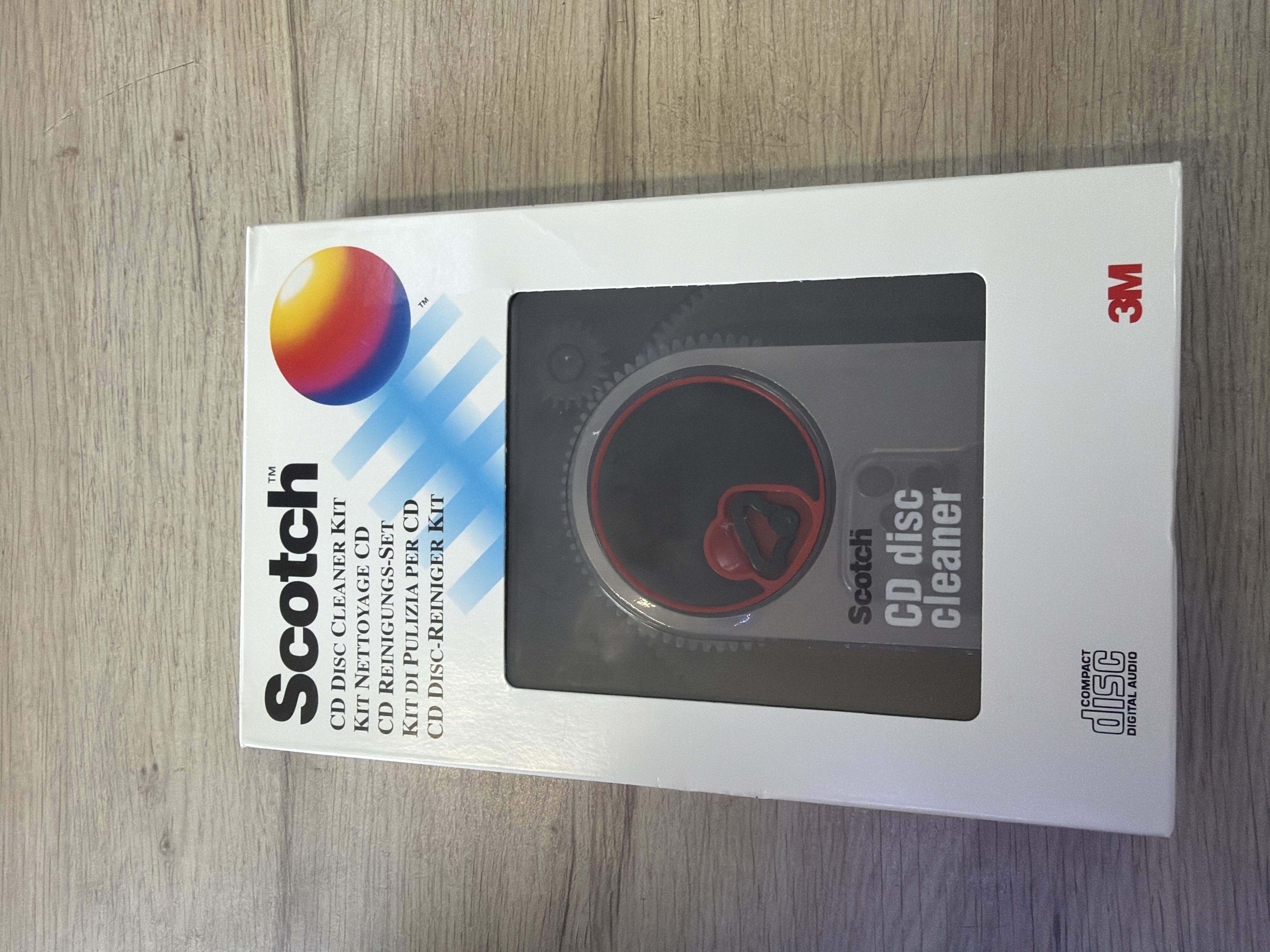 Scotch CD Disc Cleaner Kit 3M