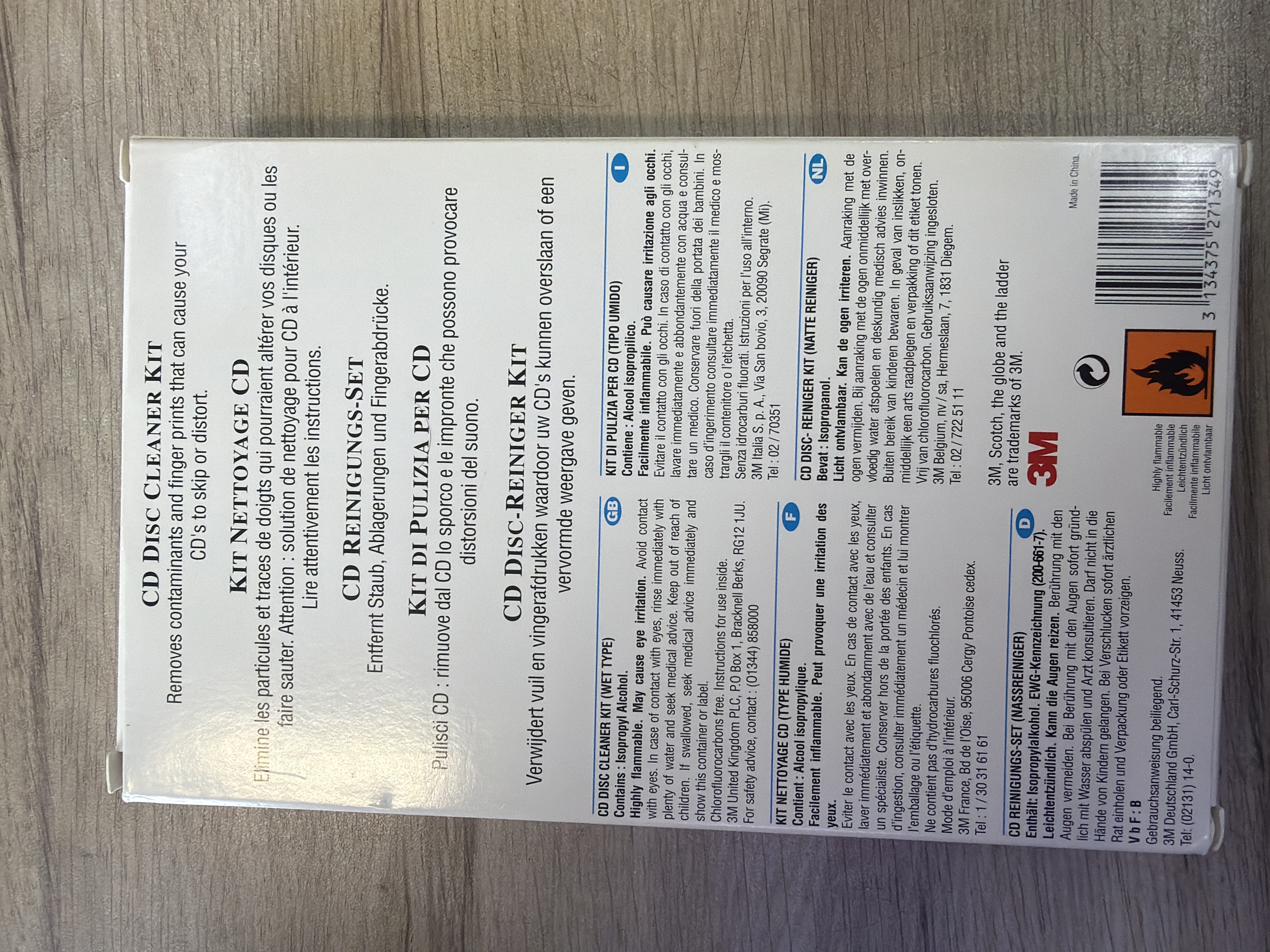 Scotch CD Disc Cleaner Kit 3M — photo 2