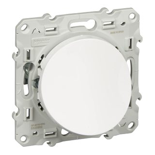 Sortie de câble ODACE Blanc