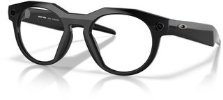 Lunettes connectées IA Oakley Meta HSTN OW8002 noires verres transparents