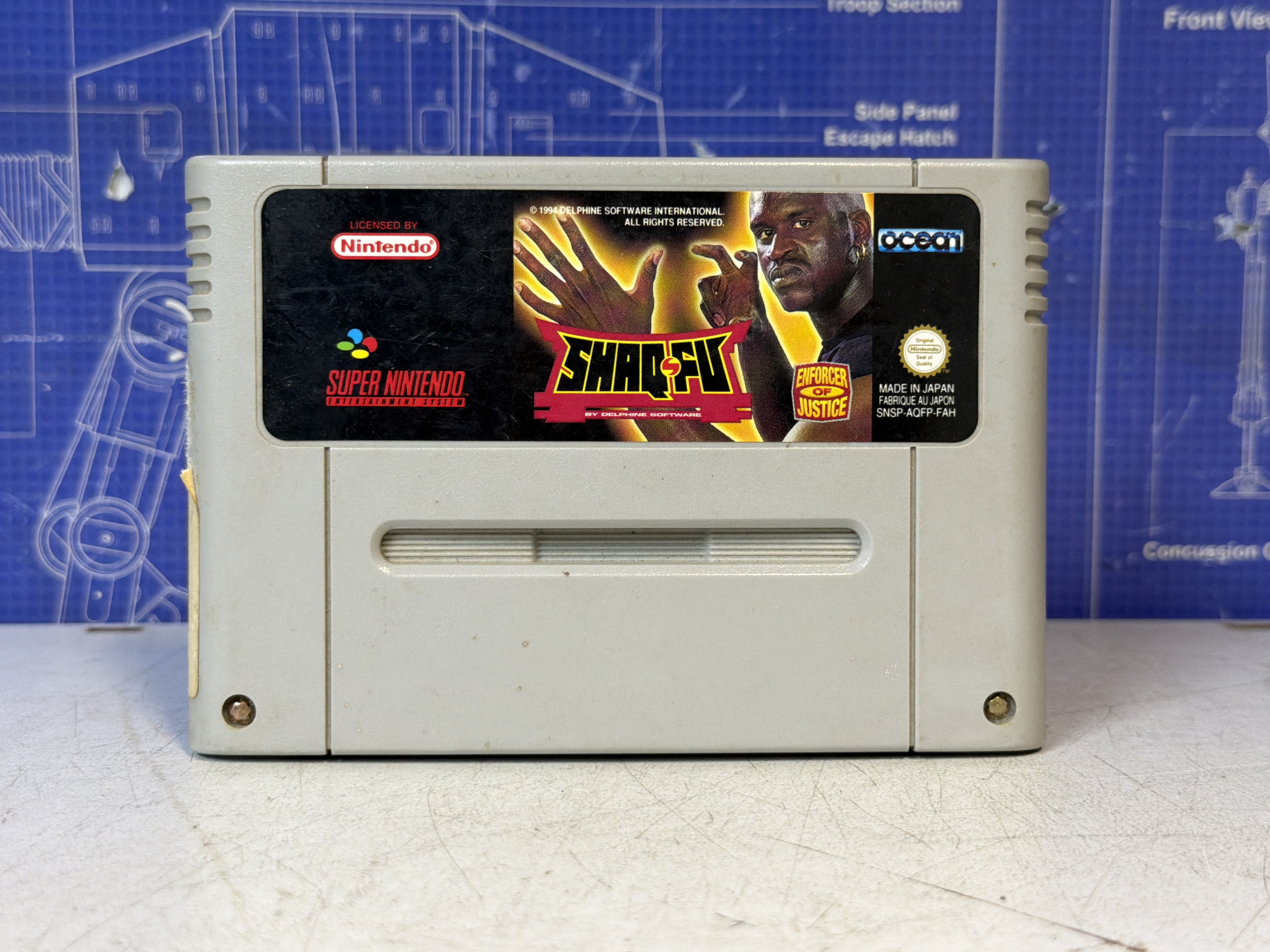 Shaq-Fu Super Nintendo SNES