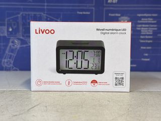 Réveil numérique LED Livoo RV152N