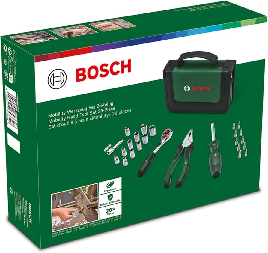 Coffret d'outils Bosch 26 pièces 1600A02BY2