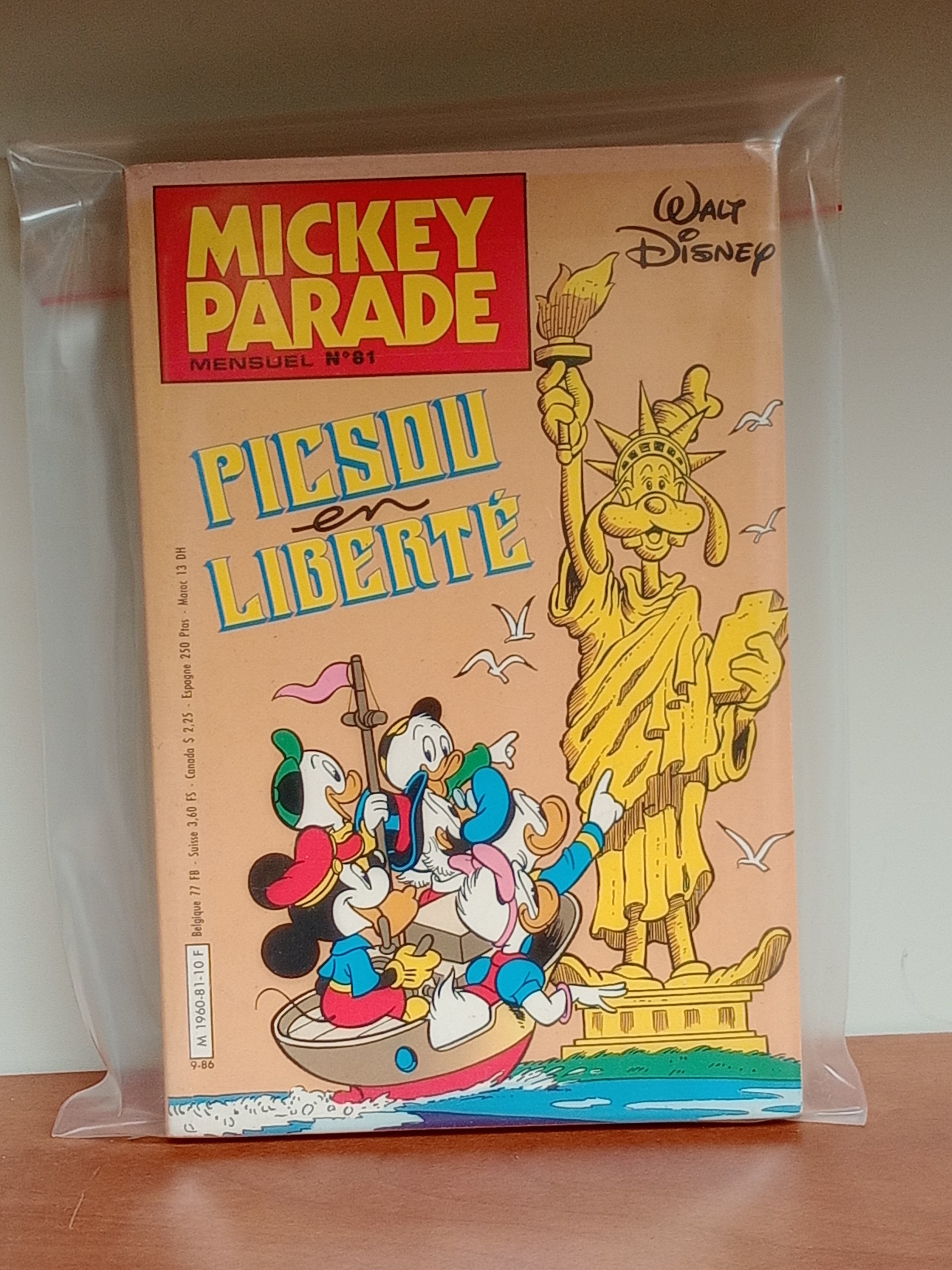 Mickey Parade mensuel n°81 Picsou en liberté