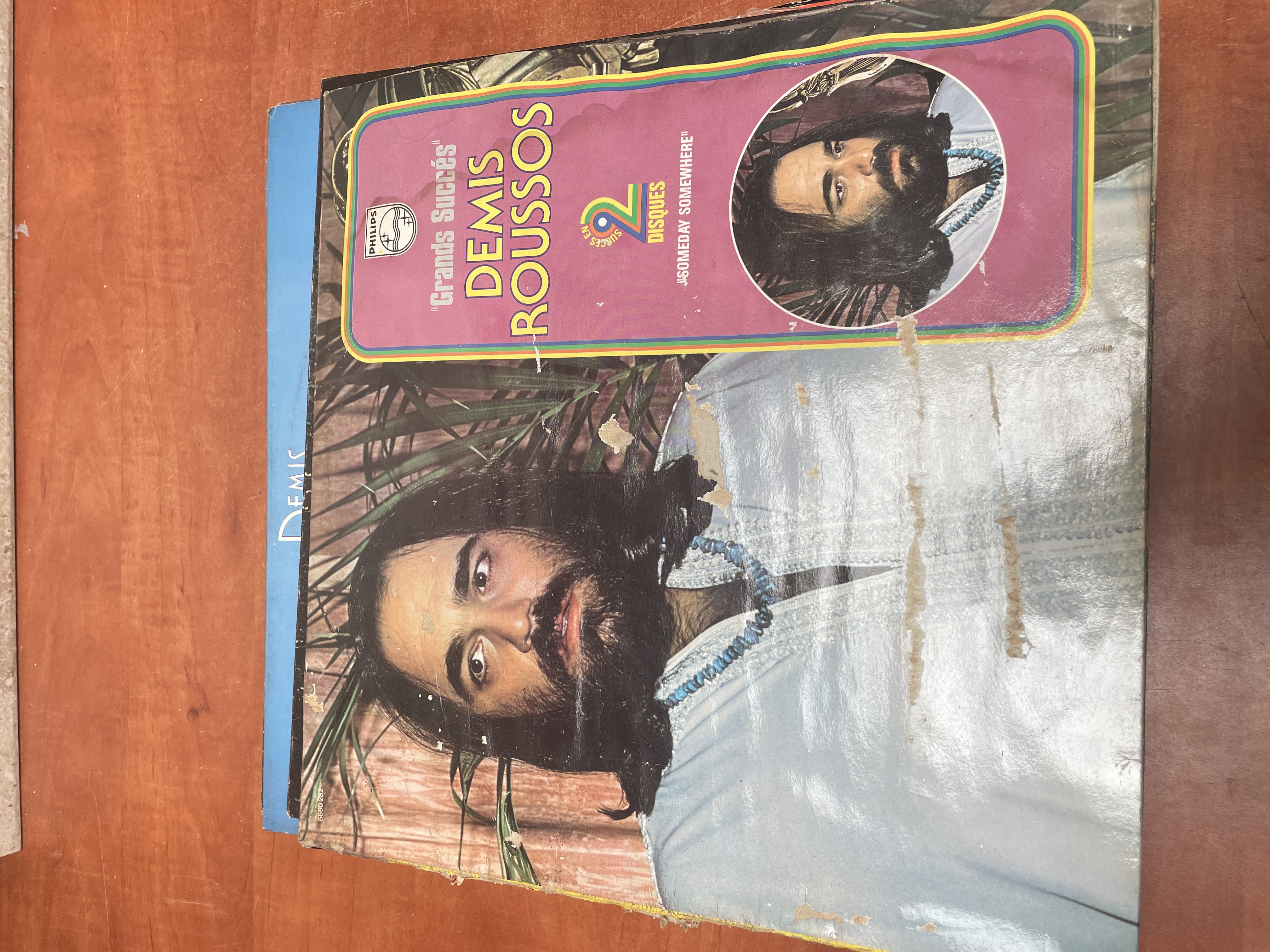 Vinyle Demis Roussos 2 disques Philips Succès