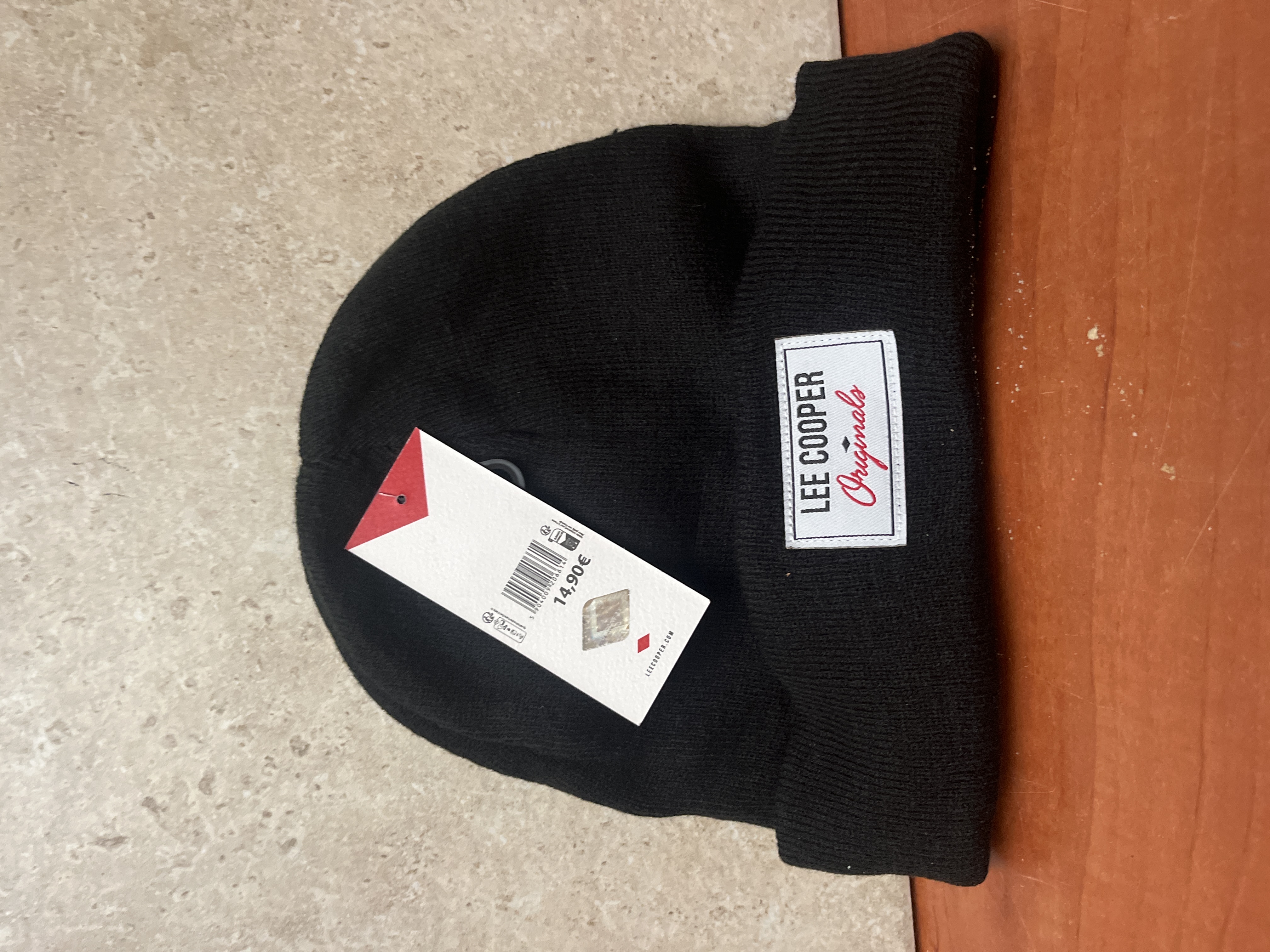 Bonnet Lee Cooper Originals bleu marine