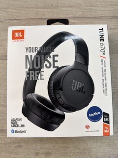 Casque Bluetooth JBL Tune 670NC noir à réduction de bruit