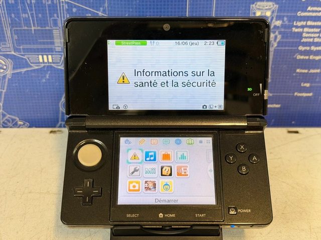 Nintendo 3DS Noir