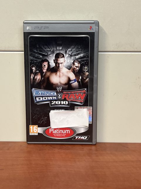 Jeu PSP WWE SmackDown vs. Raw 2010 - Platinum