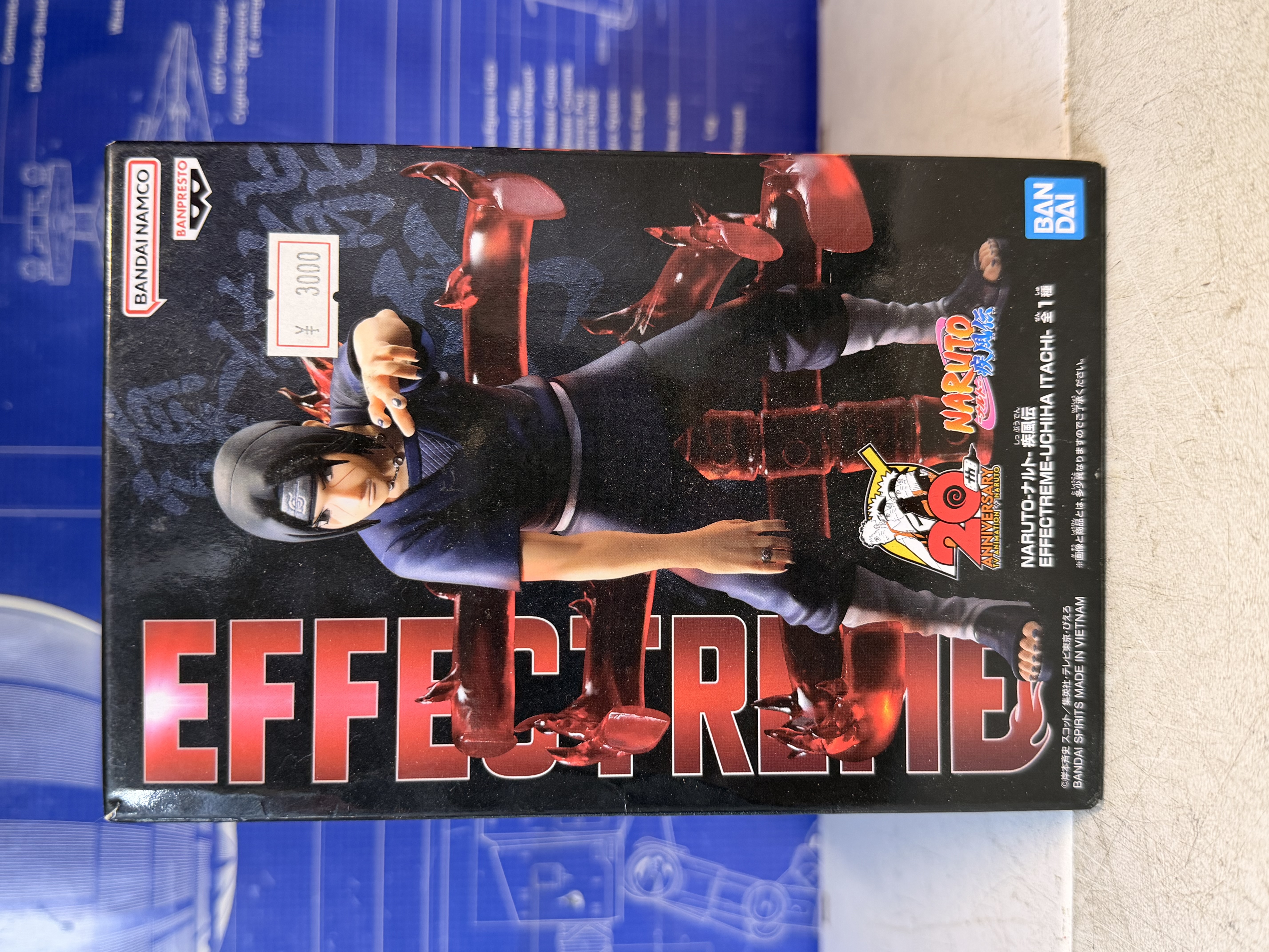 Figurine Itachi Uchiha Effectreme Naruto Banpresto