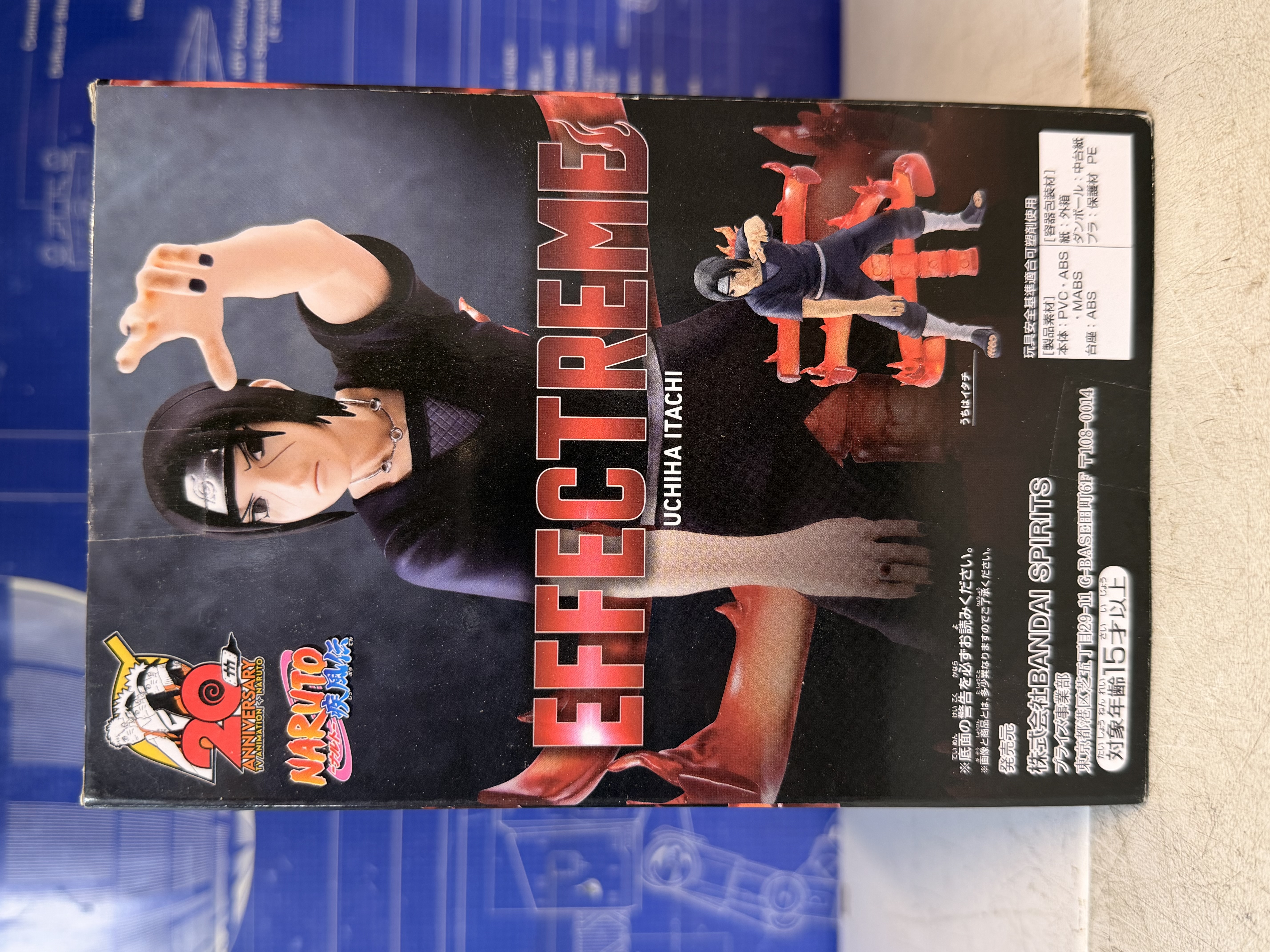 Figurine Itachi Uchiha Effectreme Naruto Banpresto — photo 2