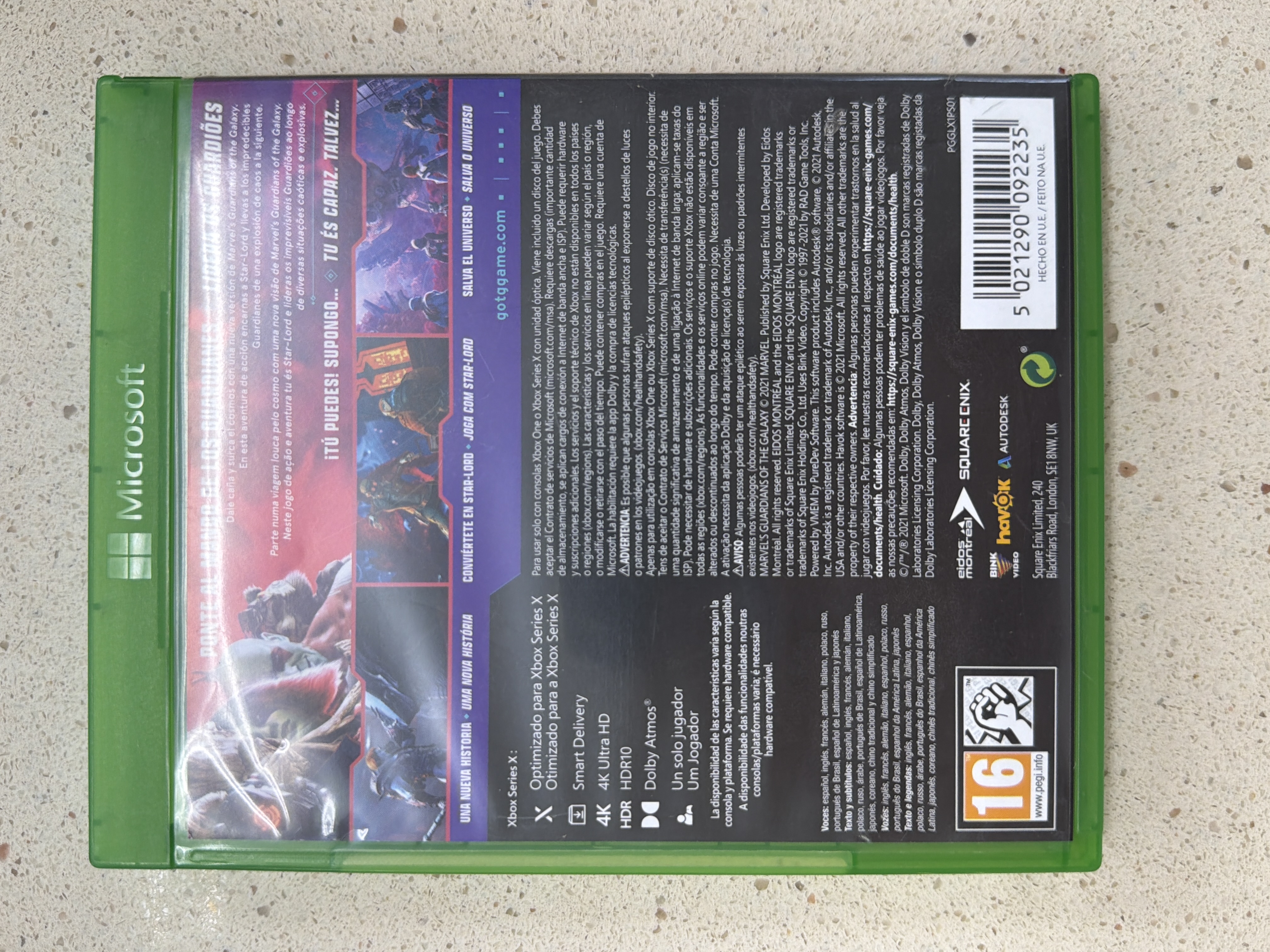 Marvel's Guardians of the Galaxy Xbox Series X Xbox One — photo 2