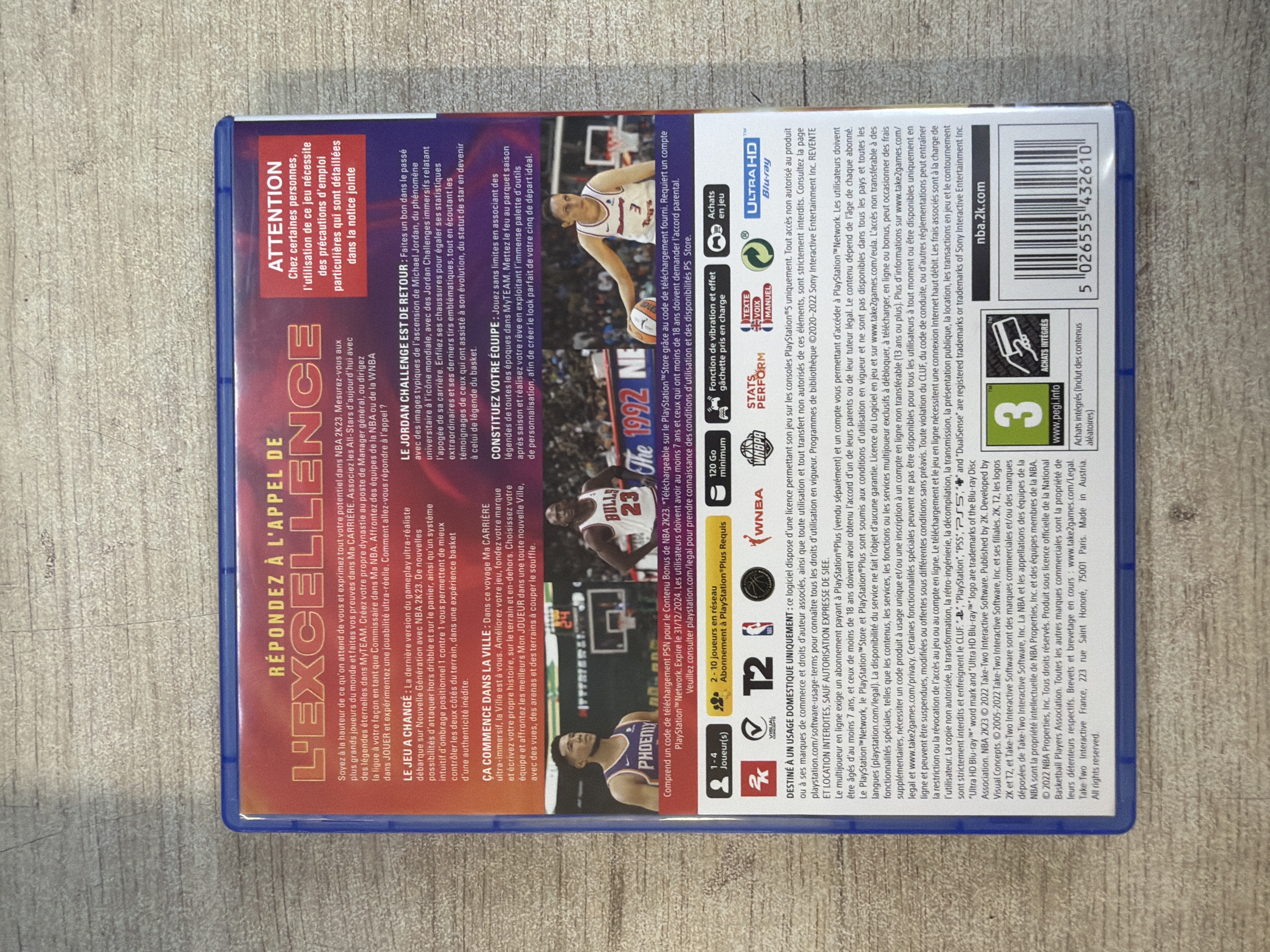 NBA 2K23 PS5 édition française — photo 2