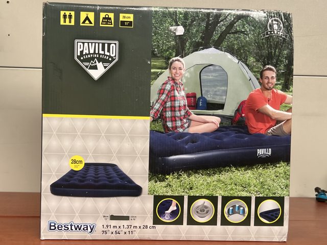Matelas gonflable Bestway Easy Camping 2 places 142 x 193 cm hauteur 23 cm