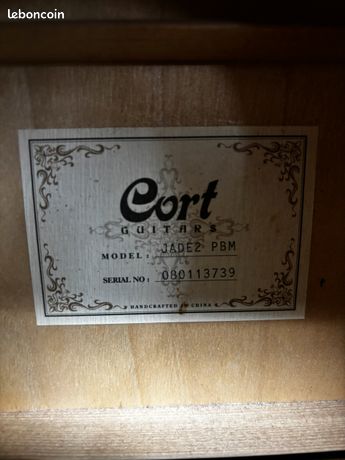 Guitare acoustique Cort Jade 2 PBM verte — photo 3