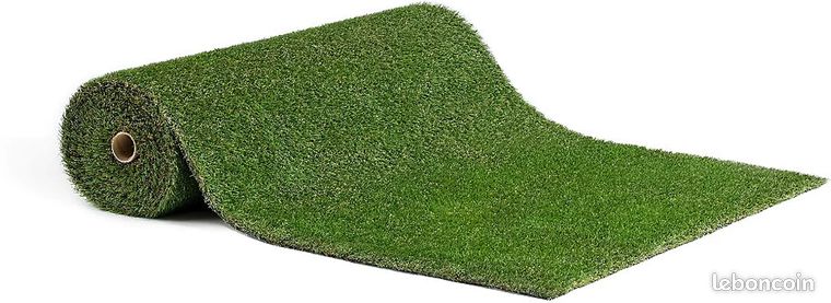 Rouleau de gazon synthétique 4 x 1 m épaisseur 30 mm