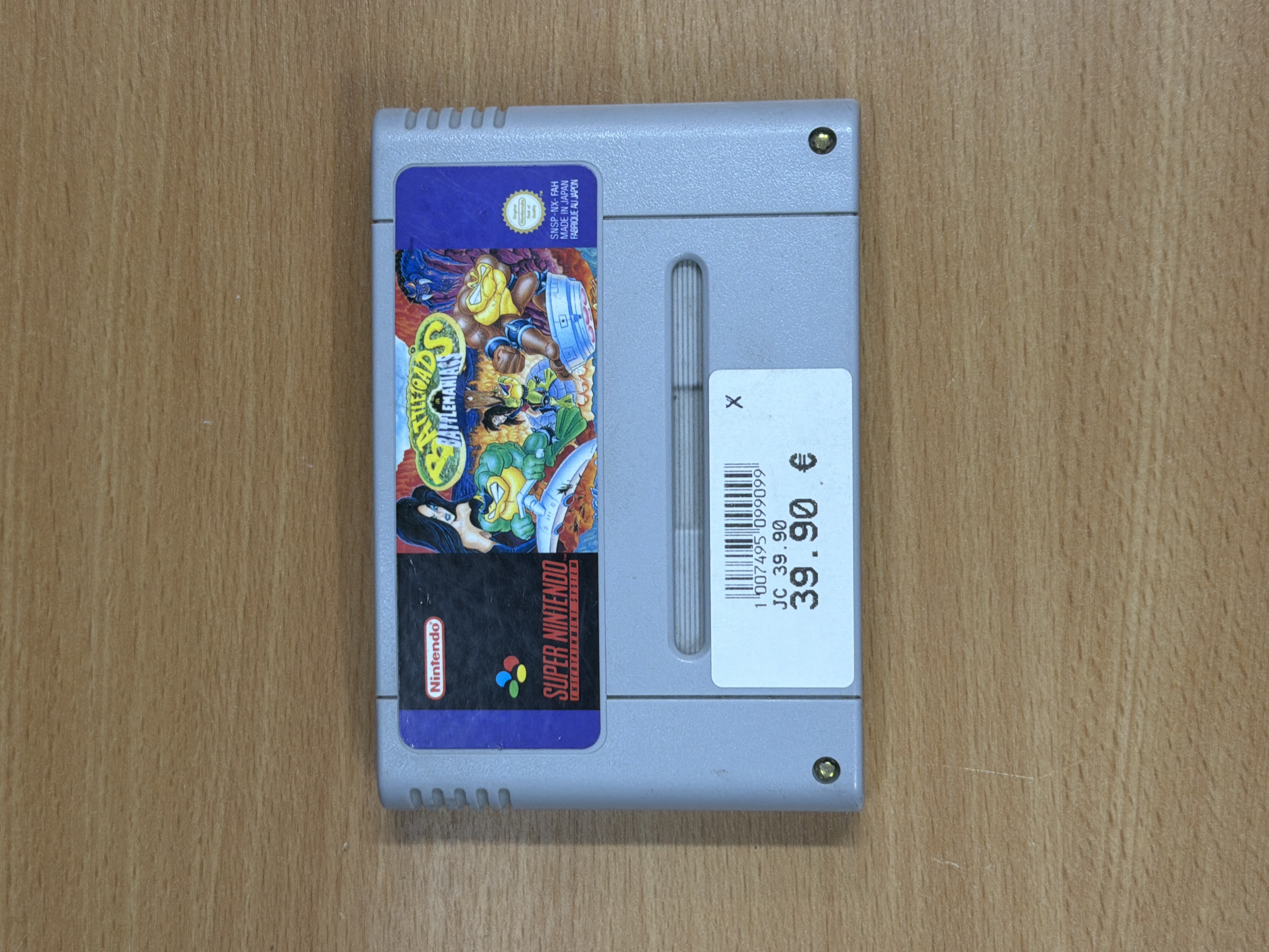Battletoads in Battlemaniacs Super Nintendo