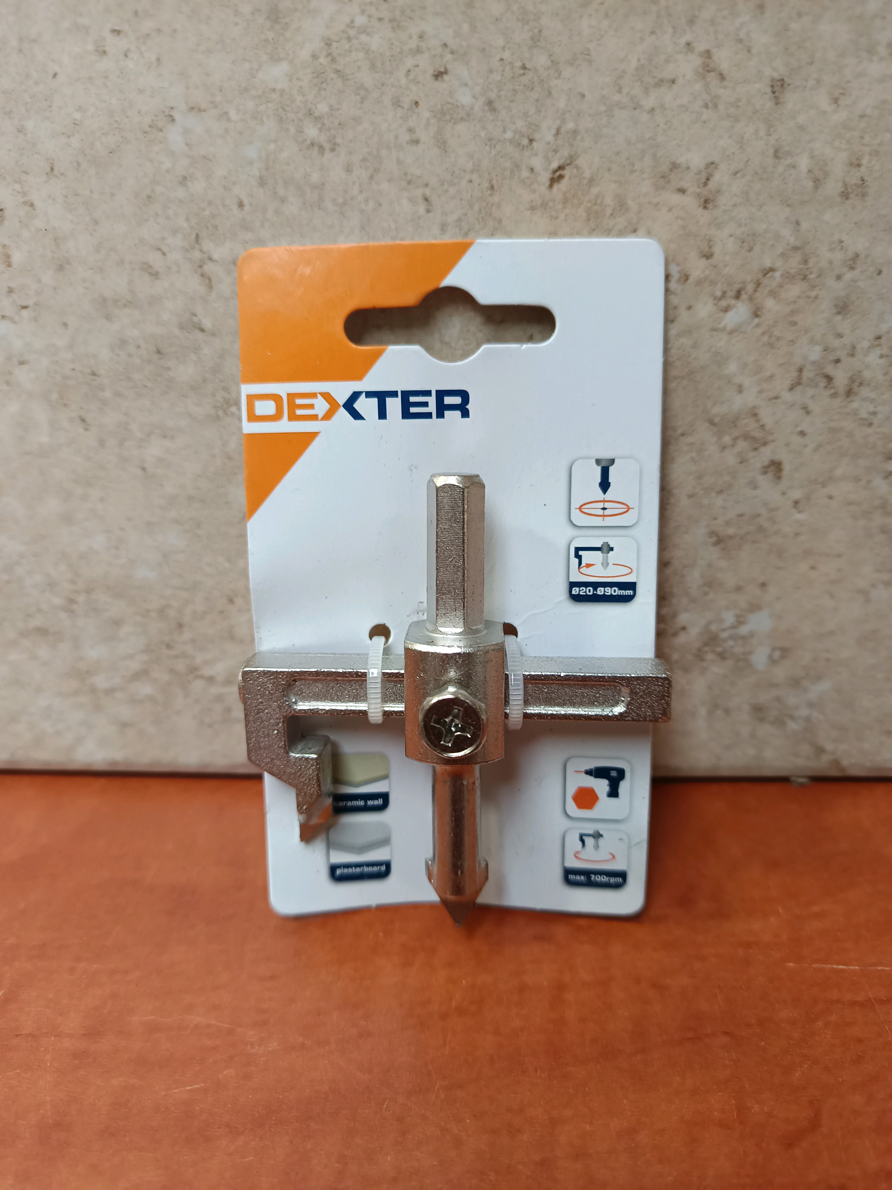 Dexter foret réglable pour carrelage
