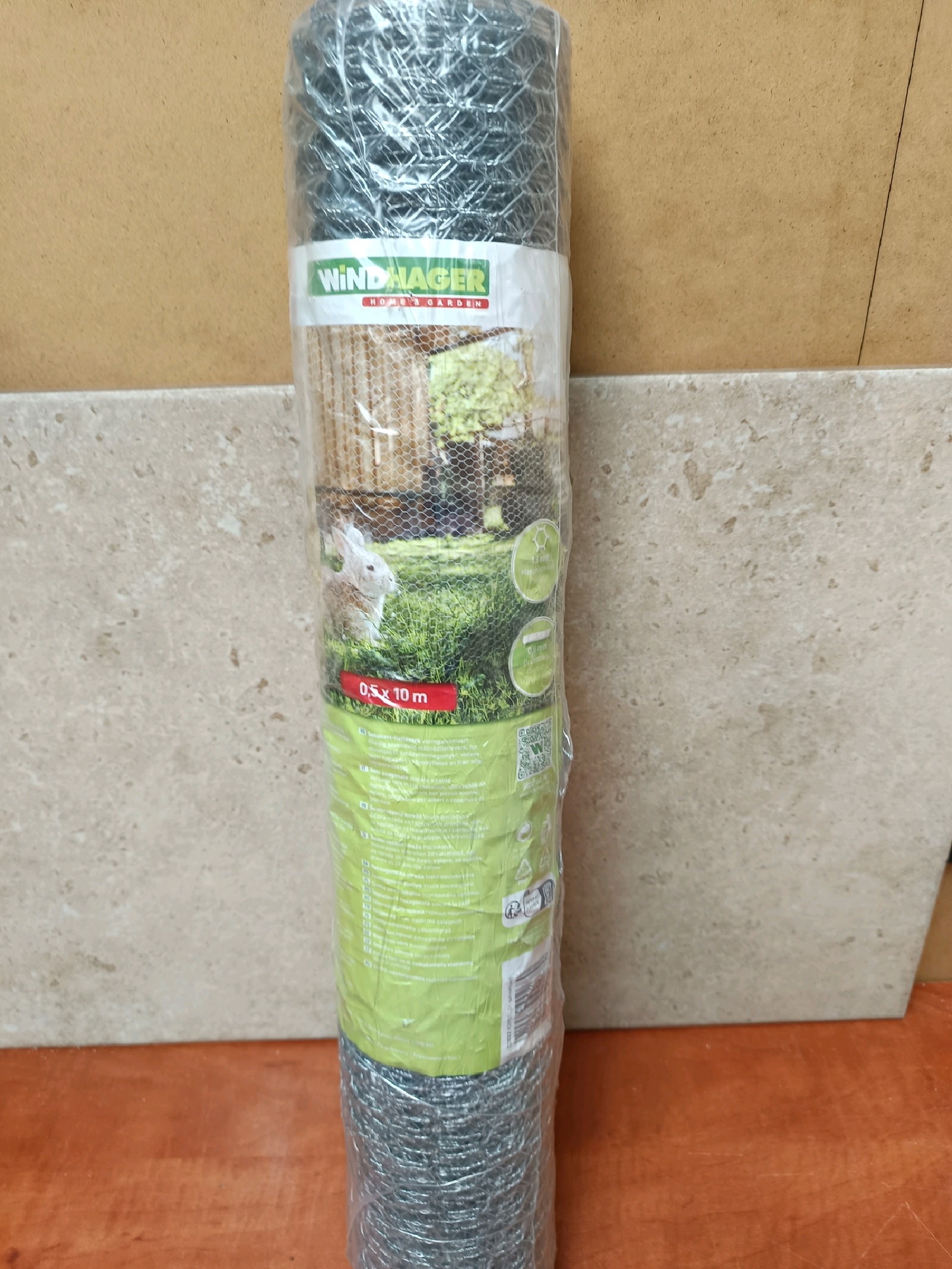 Windhager grillage hexagonal 0,5 x 10 m