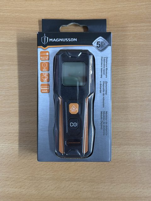 Télémètre laser Magnusson 15 m mesure de distance