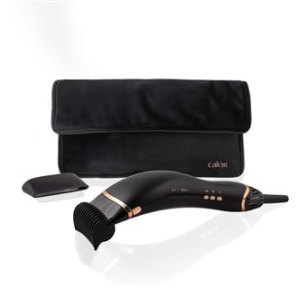 Sèche-cheveux Calor Air Motion Effet Coanda CF8C20C0 1300 W Noir Or