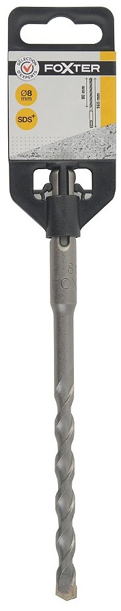 Foret SDS pour le béton 8mm L160mm FOXTER