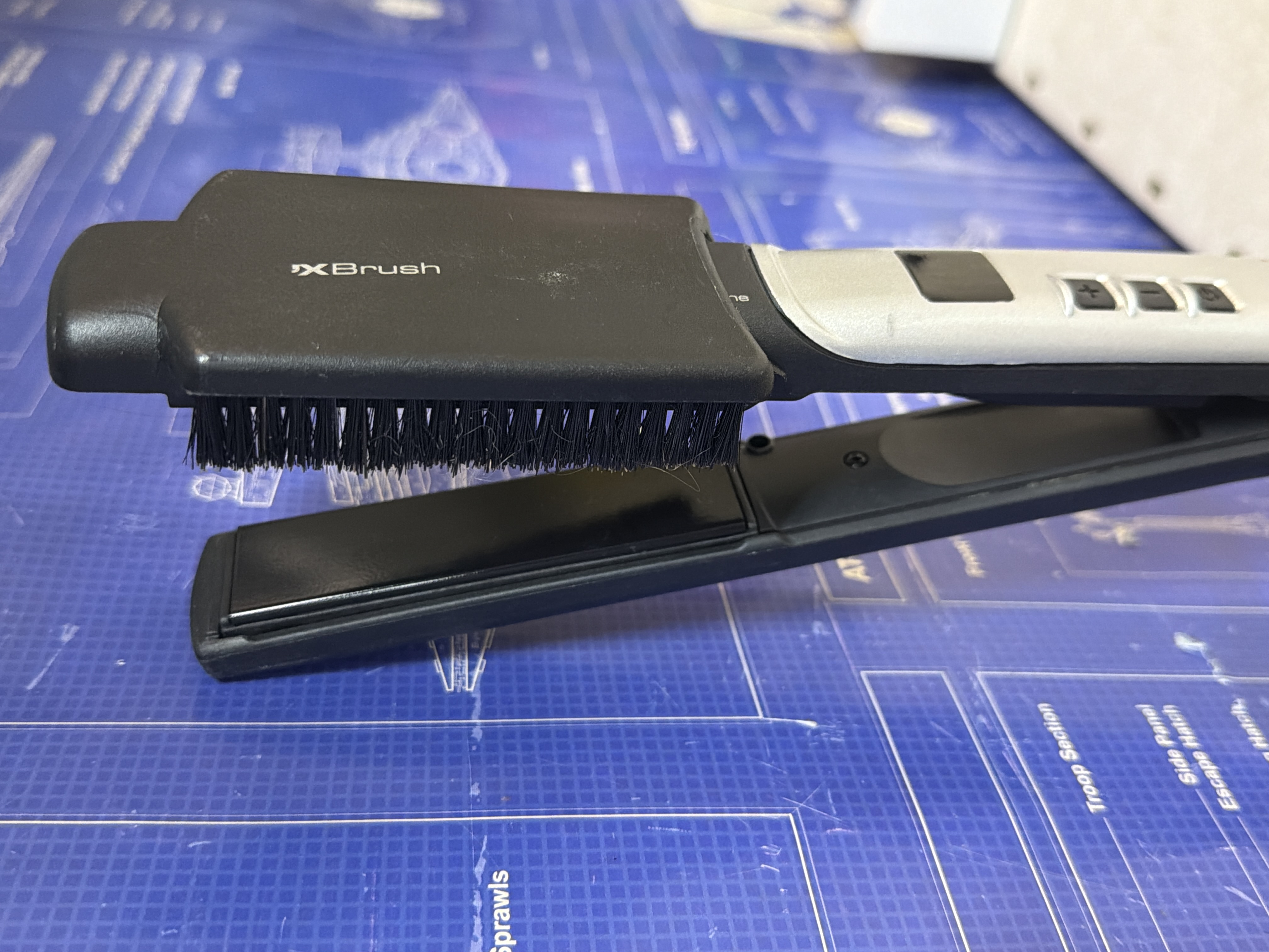 Brosse lissante chauffante xBrush filaire — photo 2