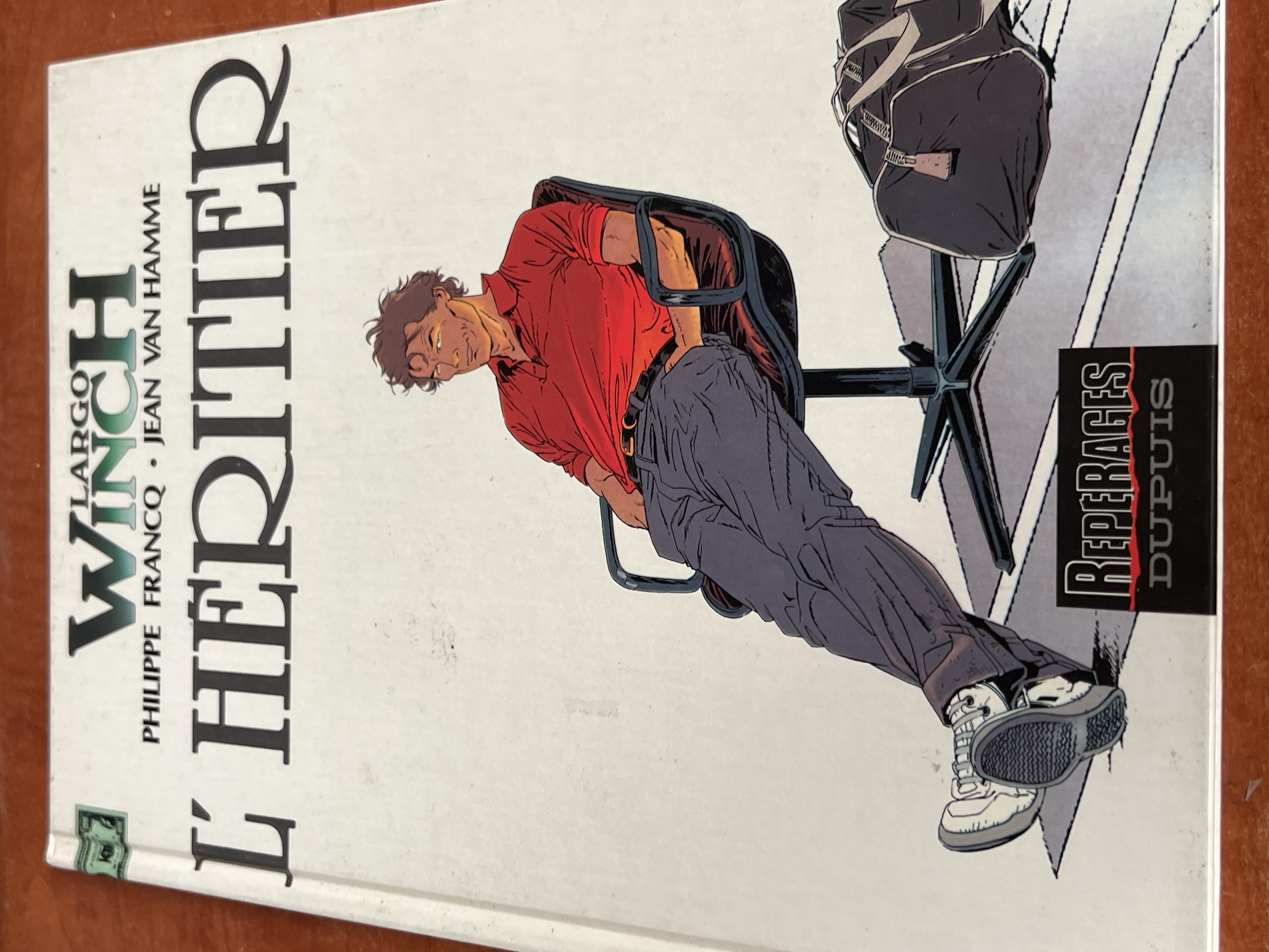Largo Winch tome 1 L'Héritier - Jean Van Hamme et Philippe Francq