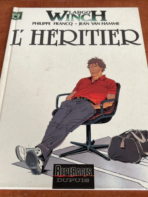 Largo Winch tome 1 L'Héritier - Jean Van Hamme et Philippe Francq
