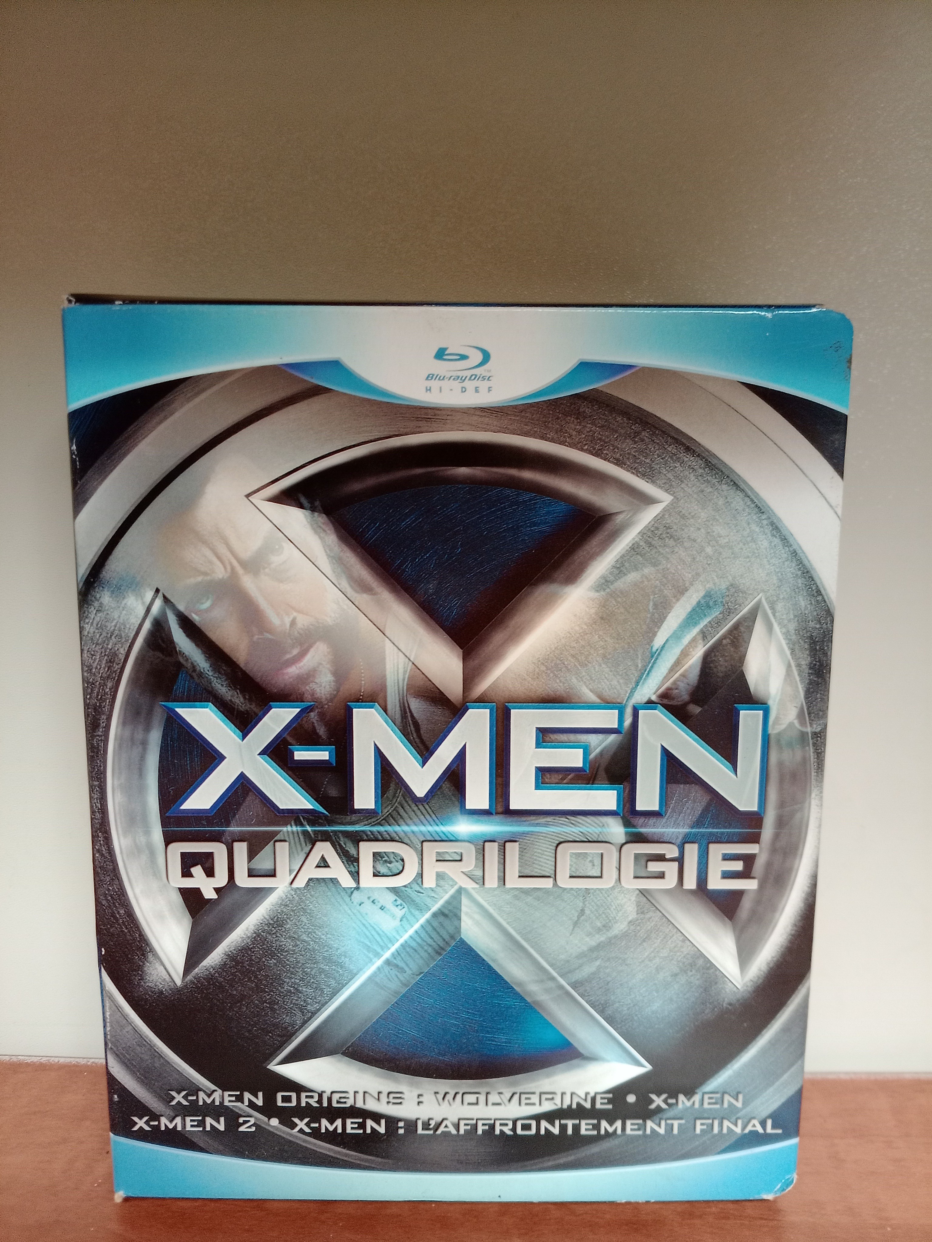 X-Men Quadrilogie Blu-ray 4 films