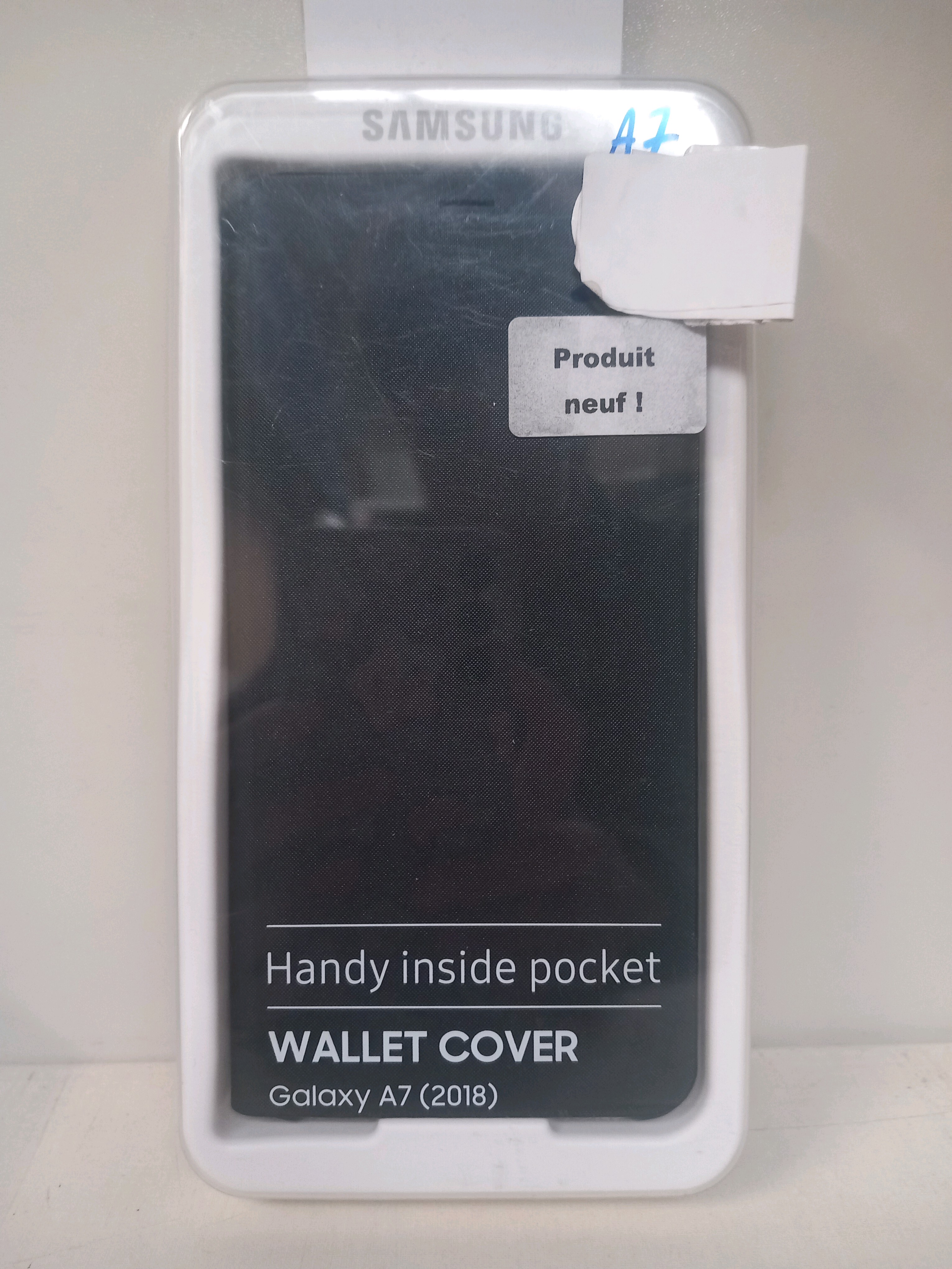 Étui portefeuille Samsung Wallet Cover pour Galaxy A7 (2018)