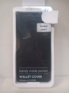 Étui portefeuille Samsung Wallet Cover pour Galaxy A7 (2018)