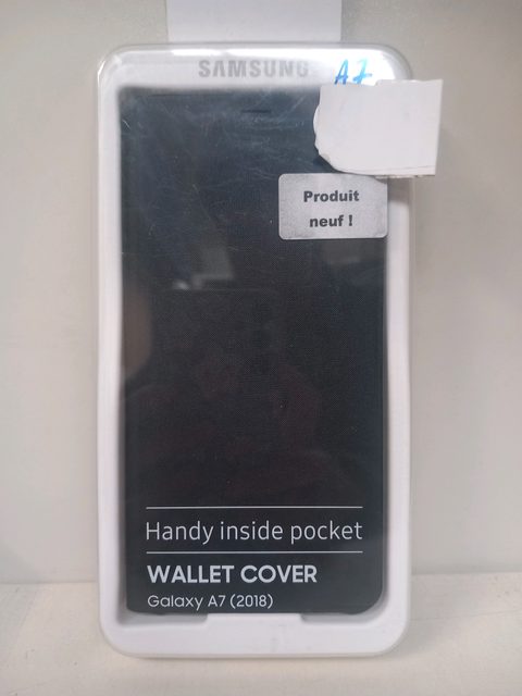 Étui portefeuille Samsung Wallet Cover pour Galaxy A7 (2018)