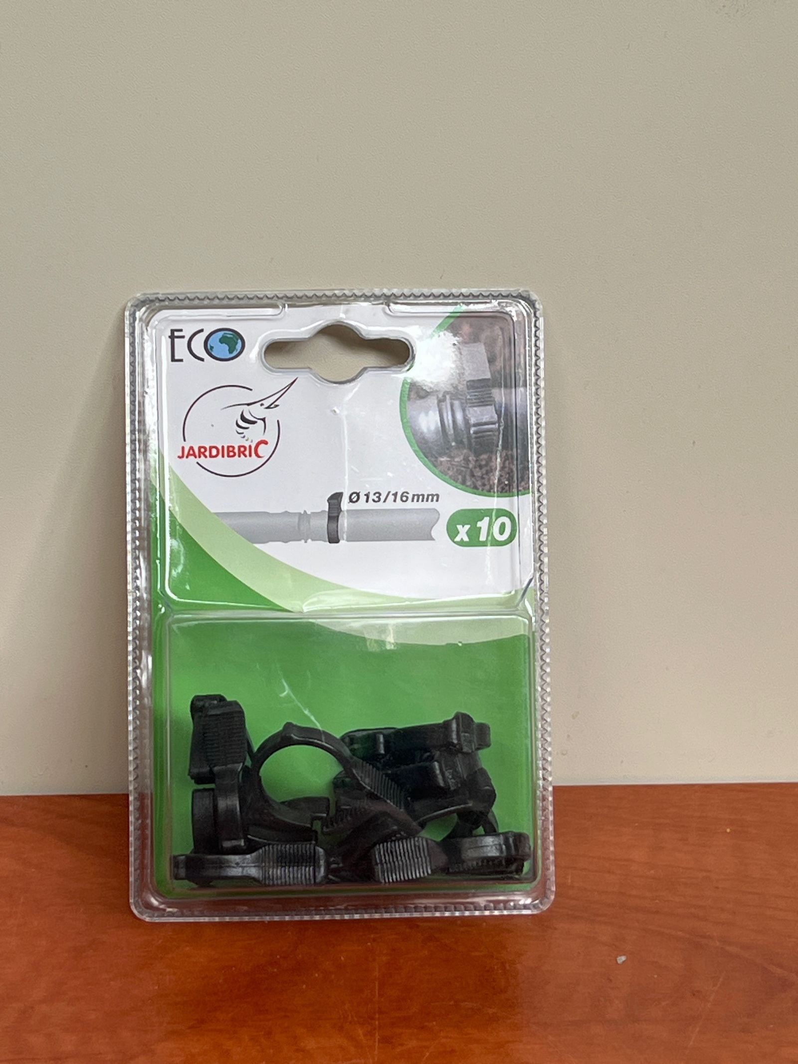 Jardibric colliers de serrage Ø13/16 mm (x10)