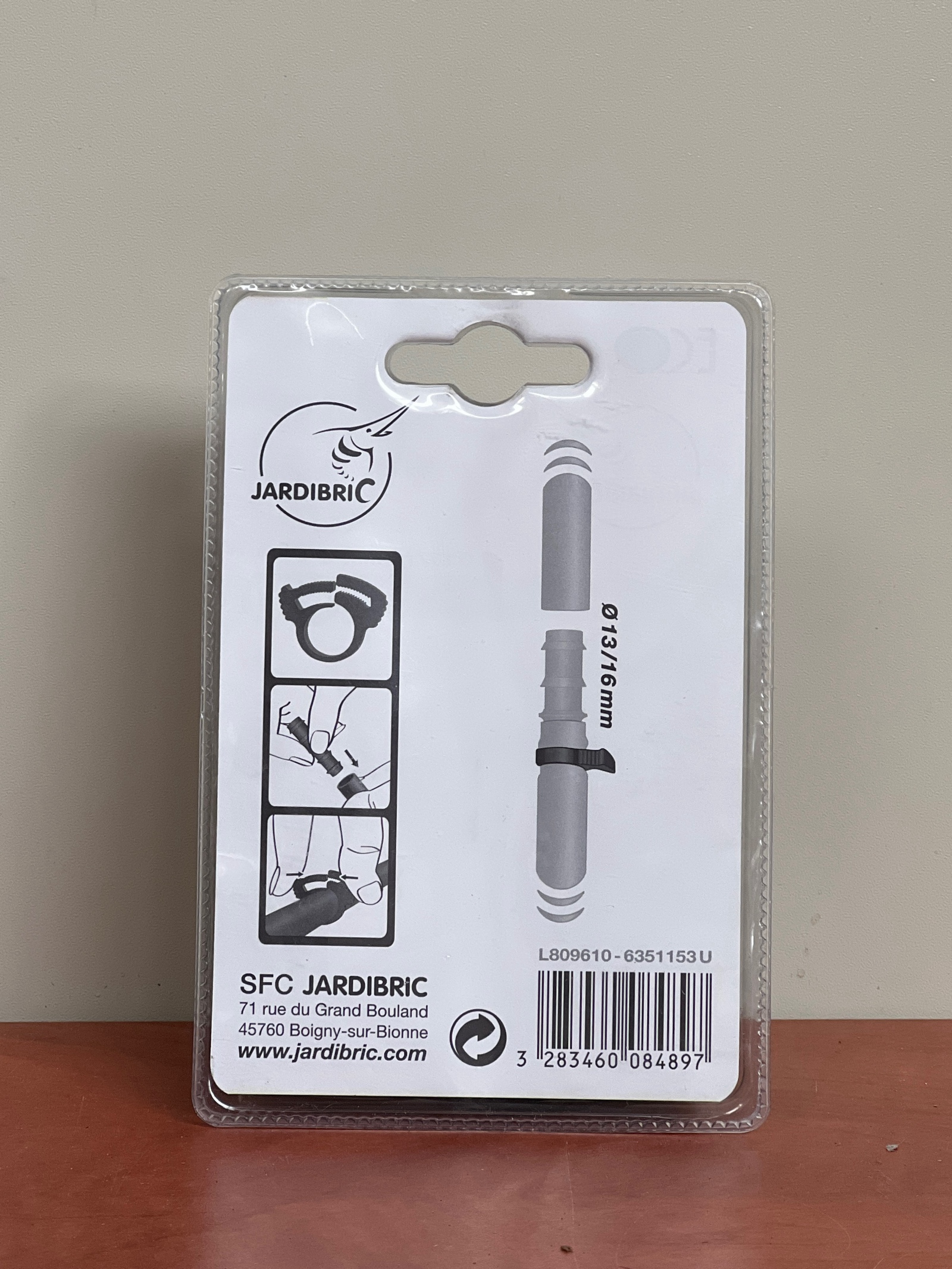 Jardibric colliers de serrage Ø13/16 mm (x10) — photo 2
