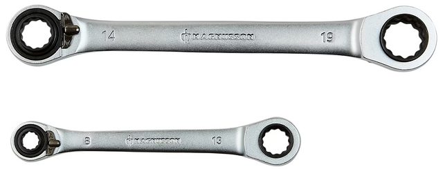 Magnusson MT154 lot de 2 clés à double cliquet