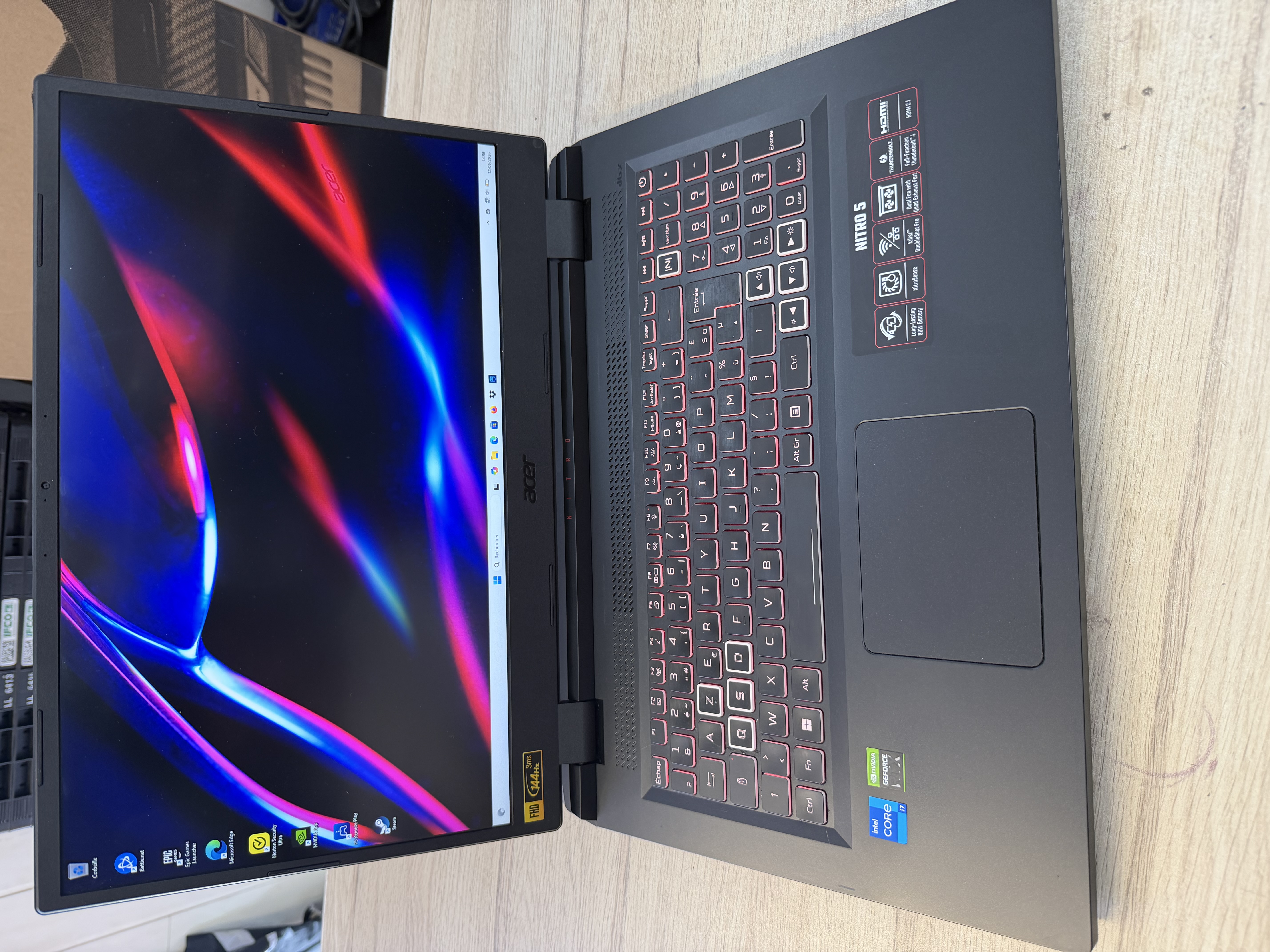 Acer Nitro 5 AN517-55-74K4 i7 RTX 3070 Ti 16 Go 512 Go